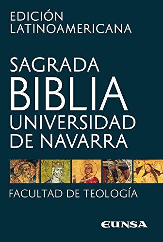 Portada de Sagrada Biblia, Edición Latinoamericana de la Universidad de Navarra